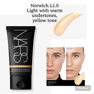 NARS Pure Radiant Tinted Moisturizer-Norwich L1.5